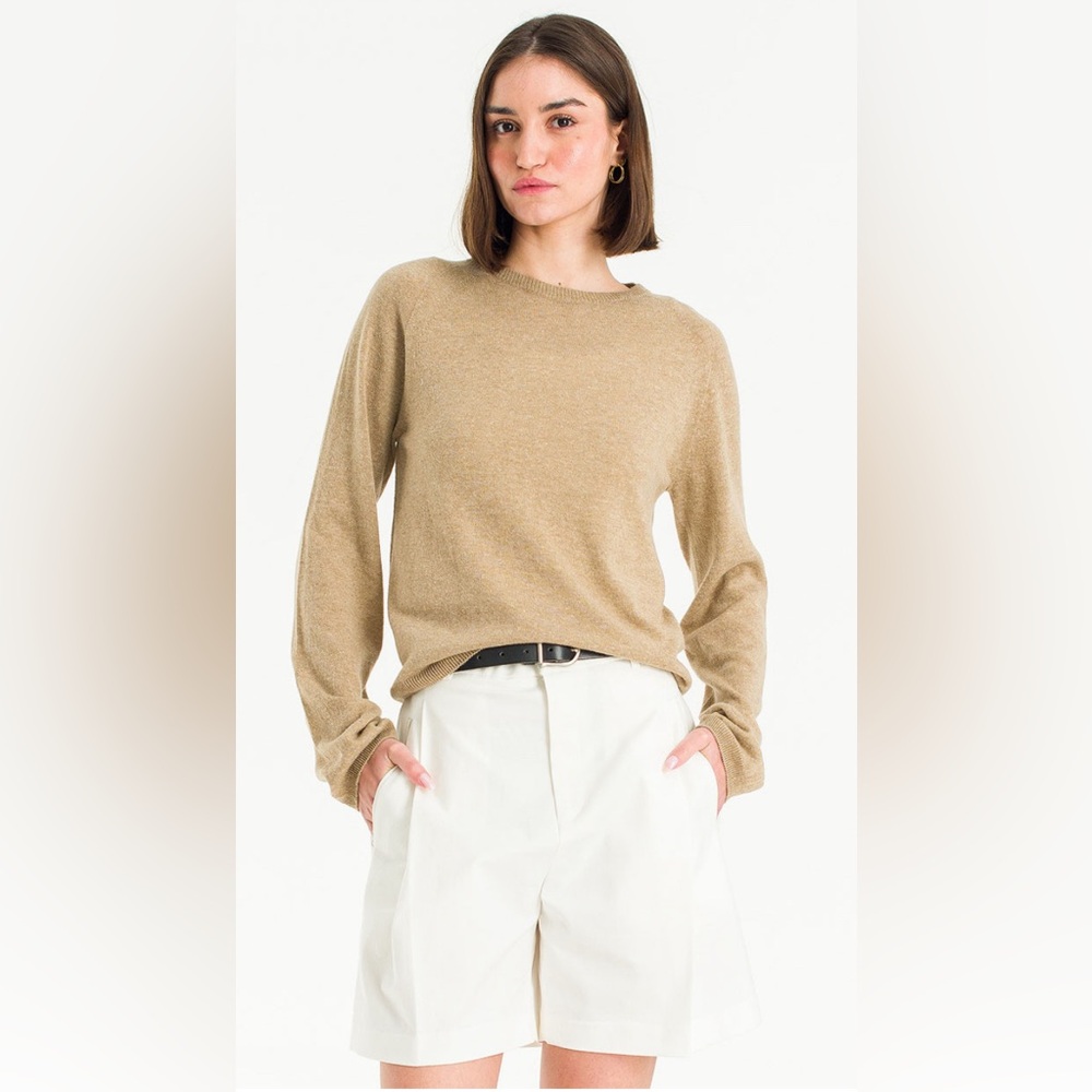 Hina Seamless Jumper, Dark Beige